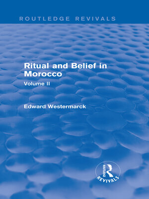 cover image of Ritual and Belief in Morocco